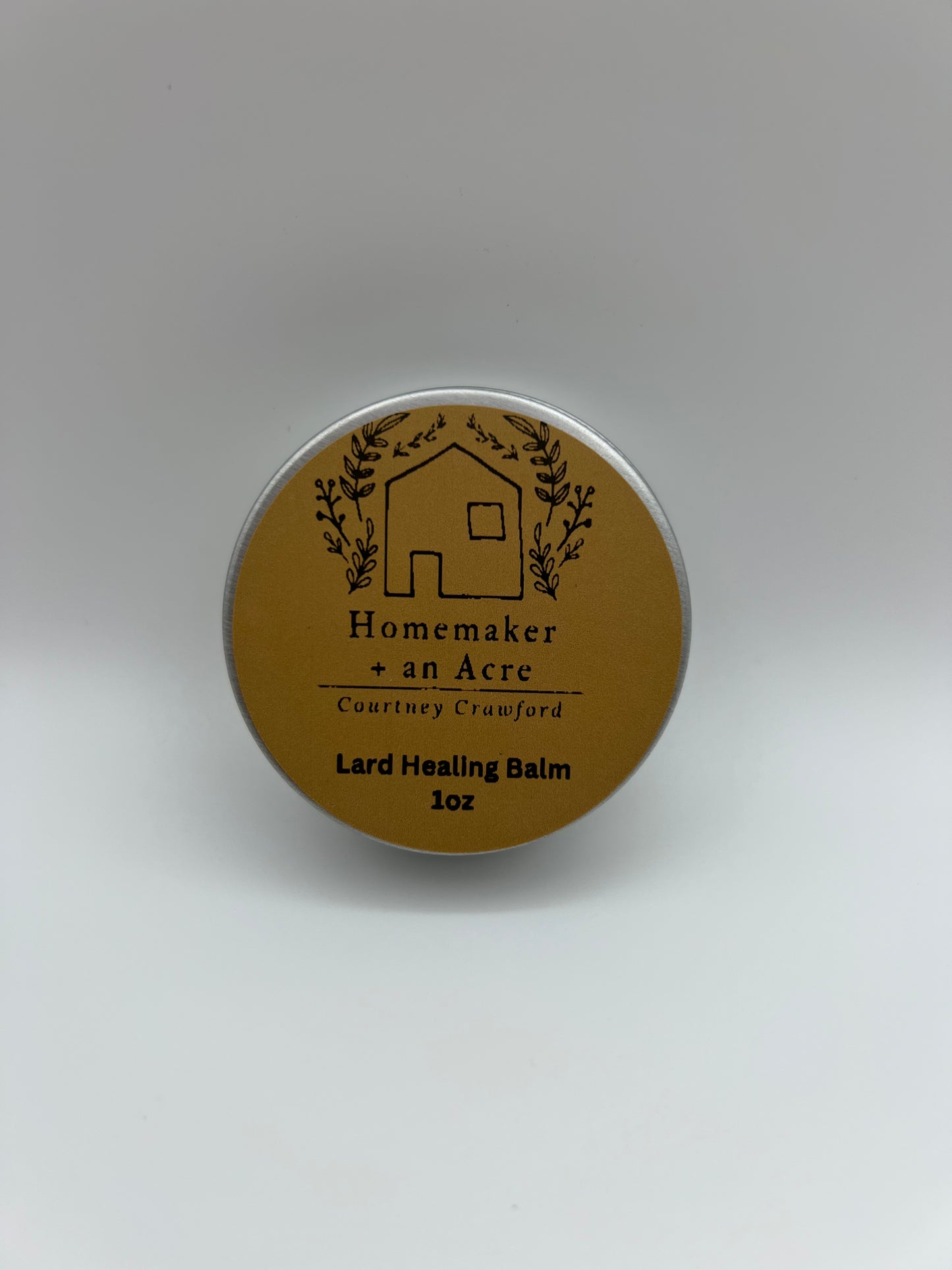 Lard Healing Balm