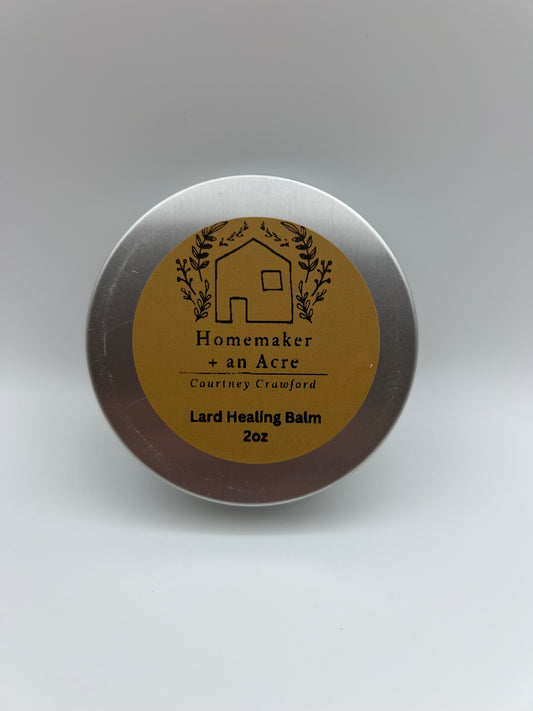 Lard Healing Balm