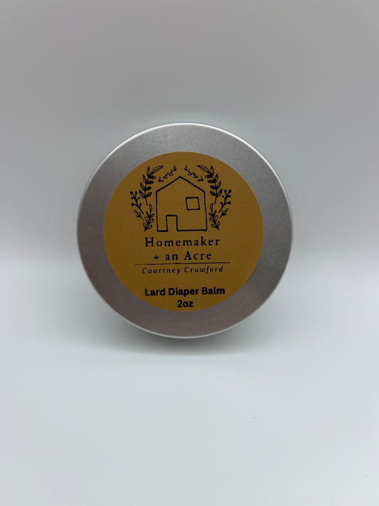 Lard Diaper Balm